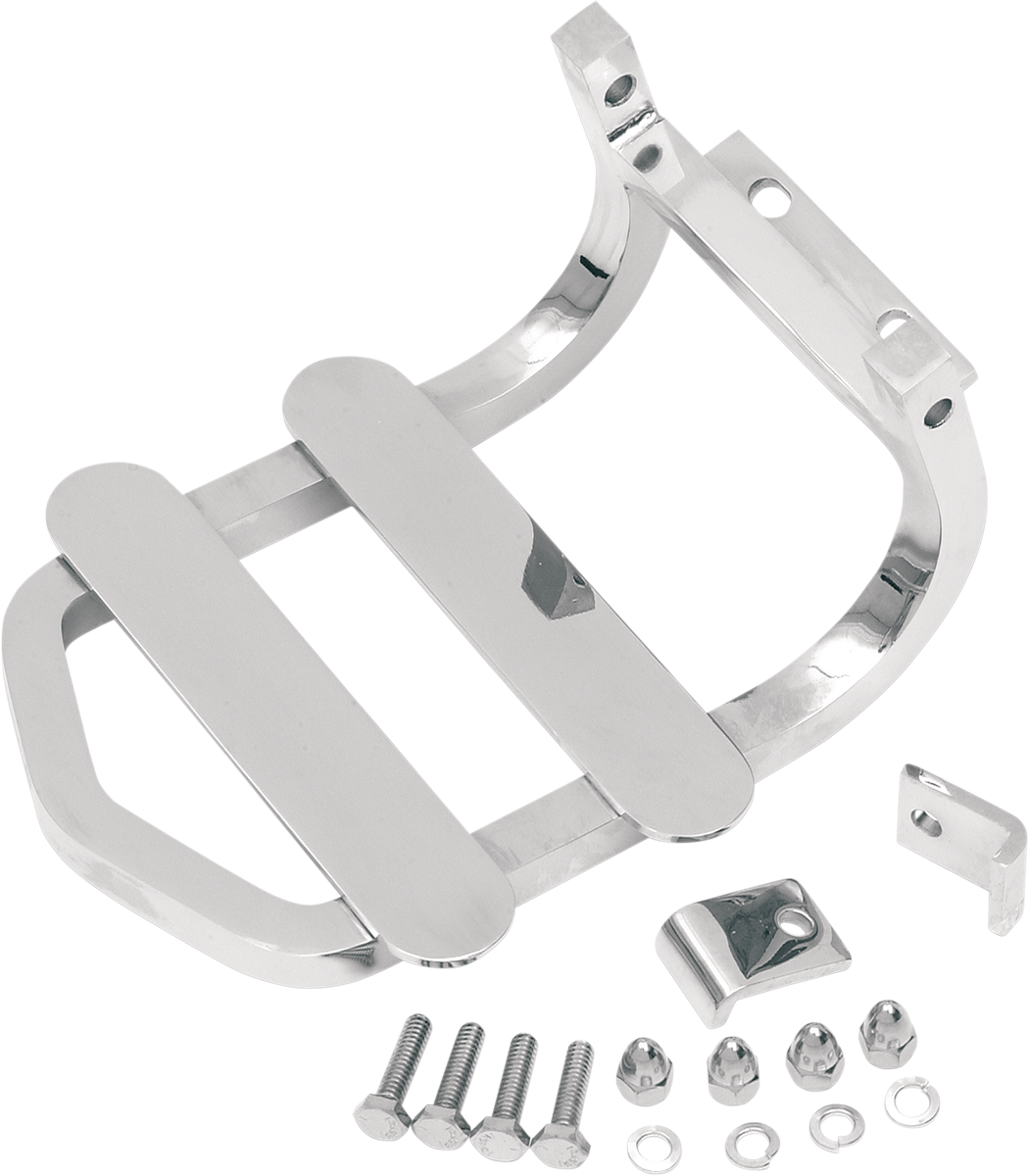 DRAG SPECIALTIES Sissy Bar Luggage Rack 77-0043-BX54