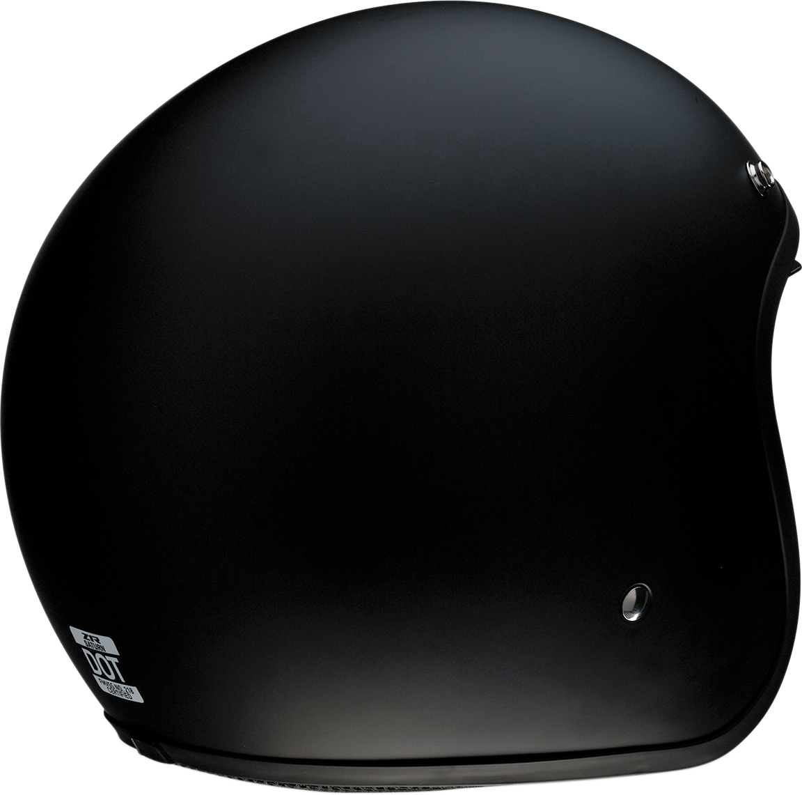 Z1R Saturn SV Motorcycle Helmet - Flat Black - Small 0104-2259