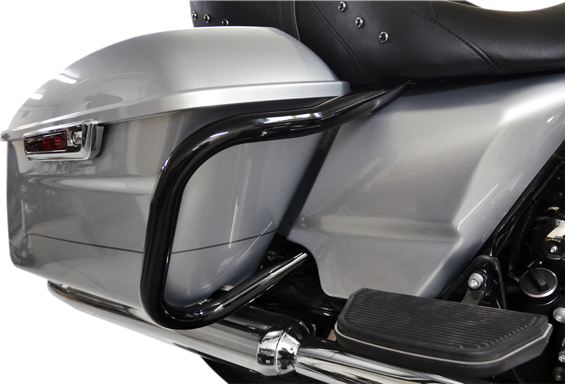 DRAG SPECIALTIES Saddlebag Bars - Black - Touring 0506-0790