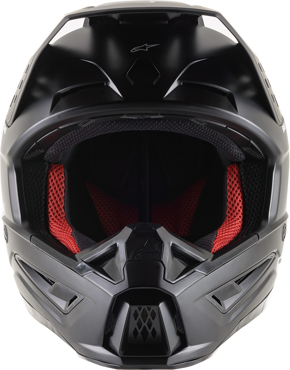 ALPINESTARS SM5 Motorcycle Helmet - Solid - Matte Black - Large 8303121-110-LG