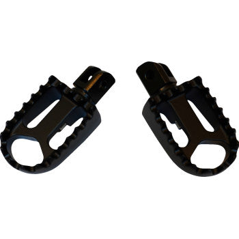 DRAG SPECIALTIES BMX Foot Pegs - Black - Driver Pan America   P17-0/6603BFD