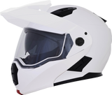 AFX FX-111DS Motorcycle Helmet - White - Medium 0140-0140