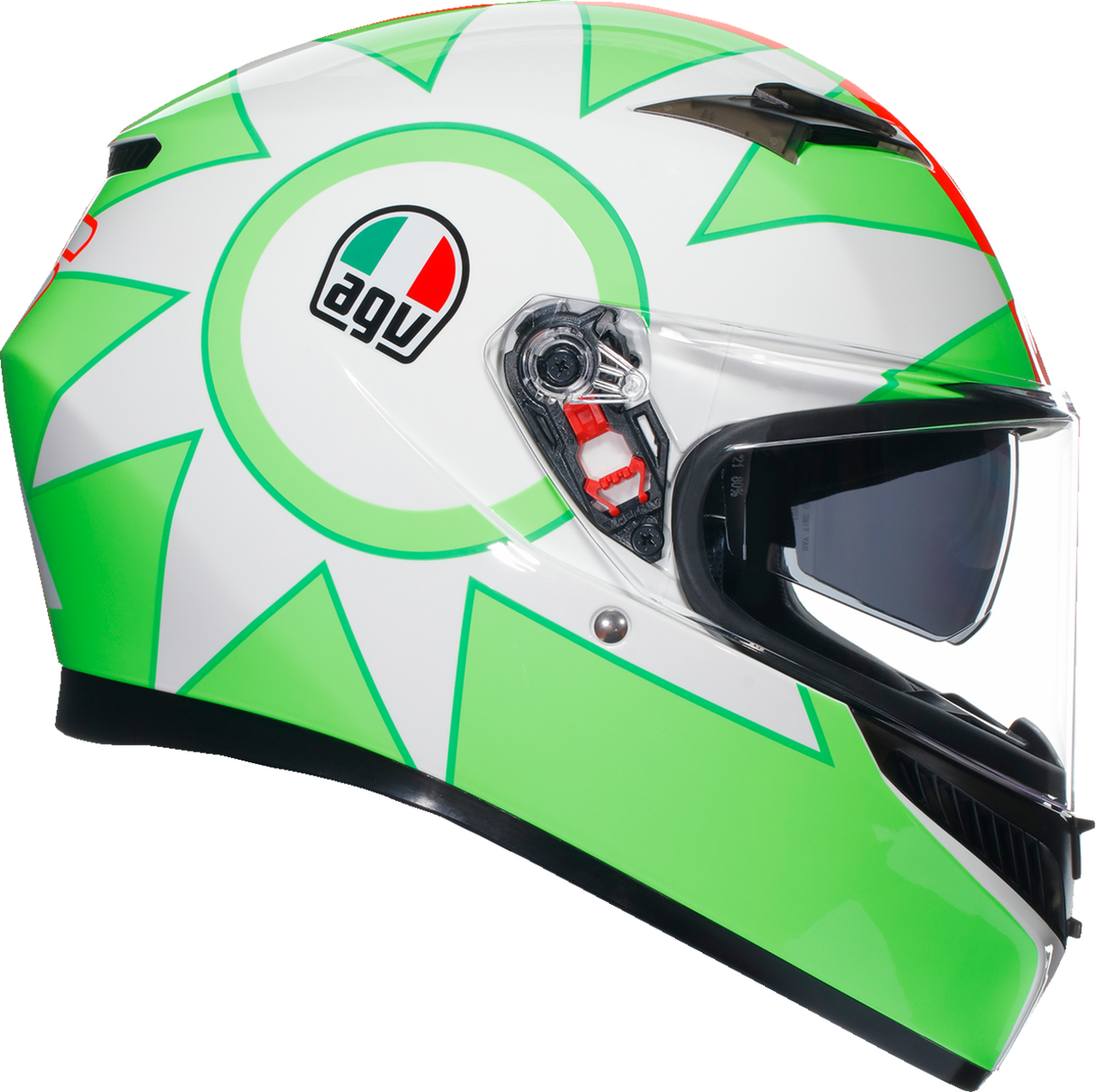 AGV K3 Motorcycle Helmet - Rossi Mugello 2018 - 2XL 21183810040052X