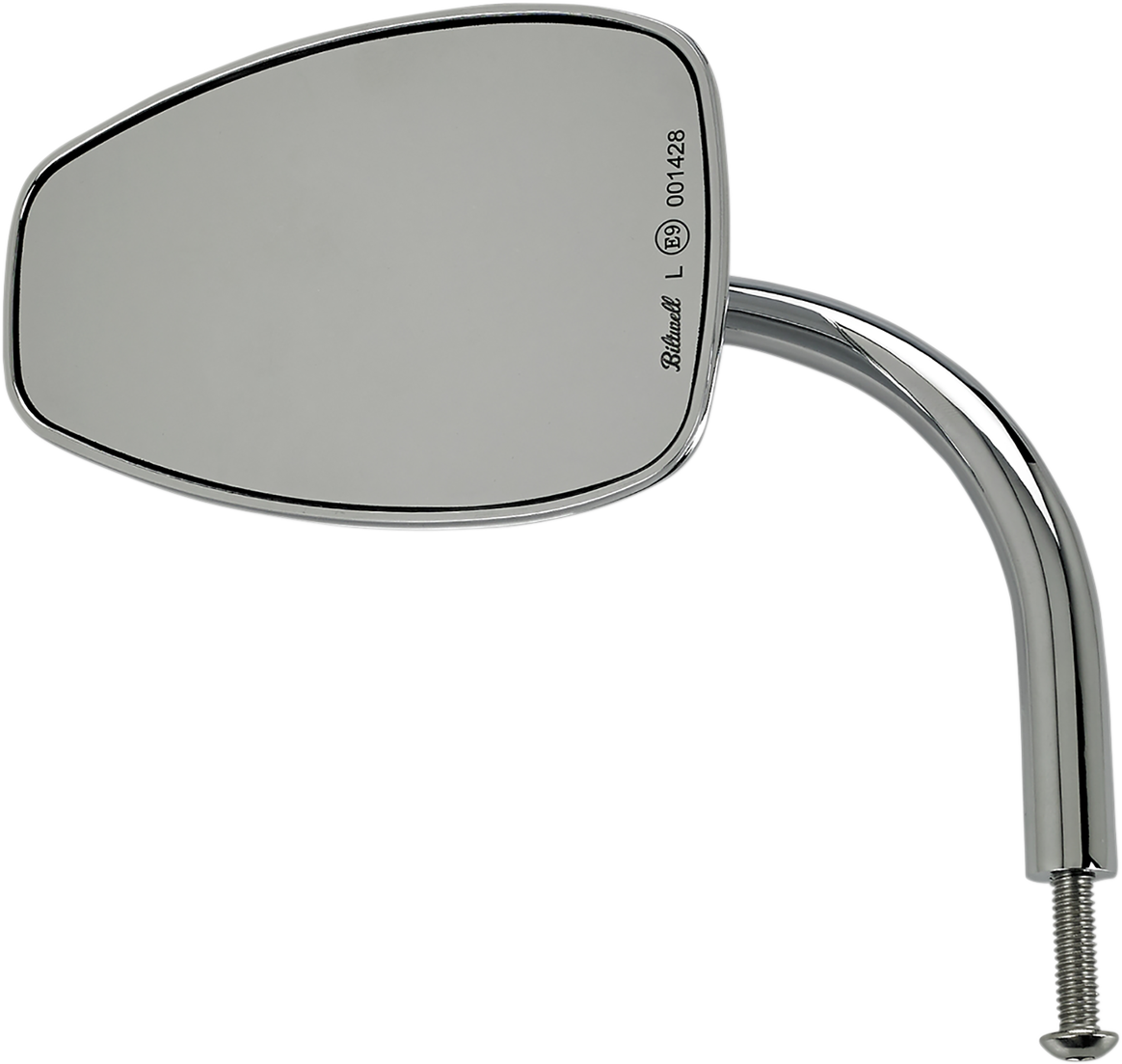 BILTWELL Mirror - Tear Drop - Chrome 6504-400-531