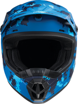 Z1R Youth Rise Motorcycle Helmet - Digi Camo - Blue - Medium 0111-1464