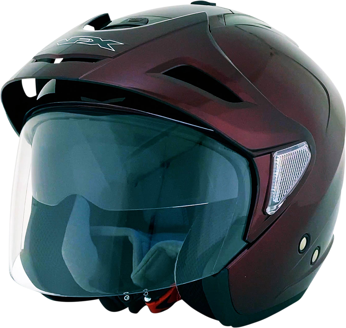 AFX FX-50 Motorcycle Helmet - Wine - Medium 0104-1389