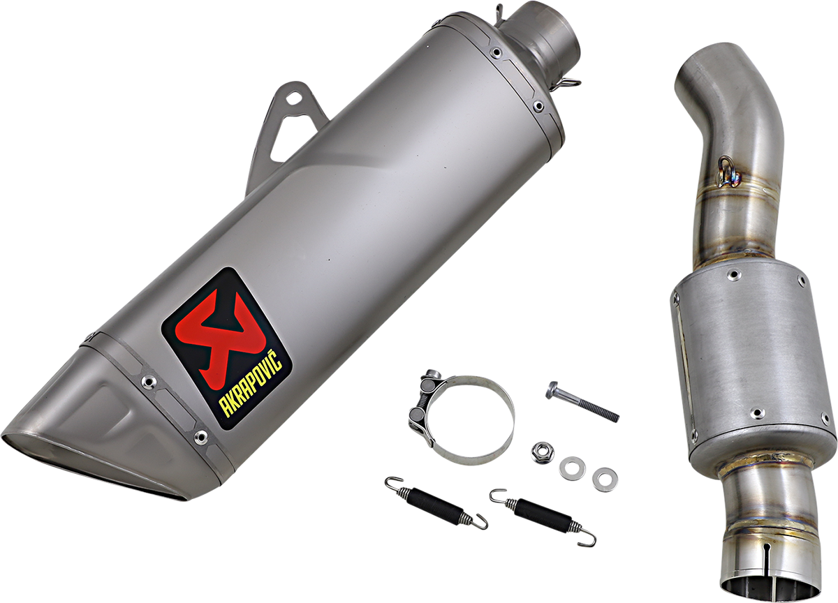 AKRAPOVIC Track Day Muffler - Titanium S-H10SO25-APLT 1811-4017