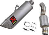 AKRAPOVIC Track Day Muffler - Titanium S-H10SO25-APLT 1811-4017