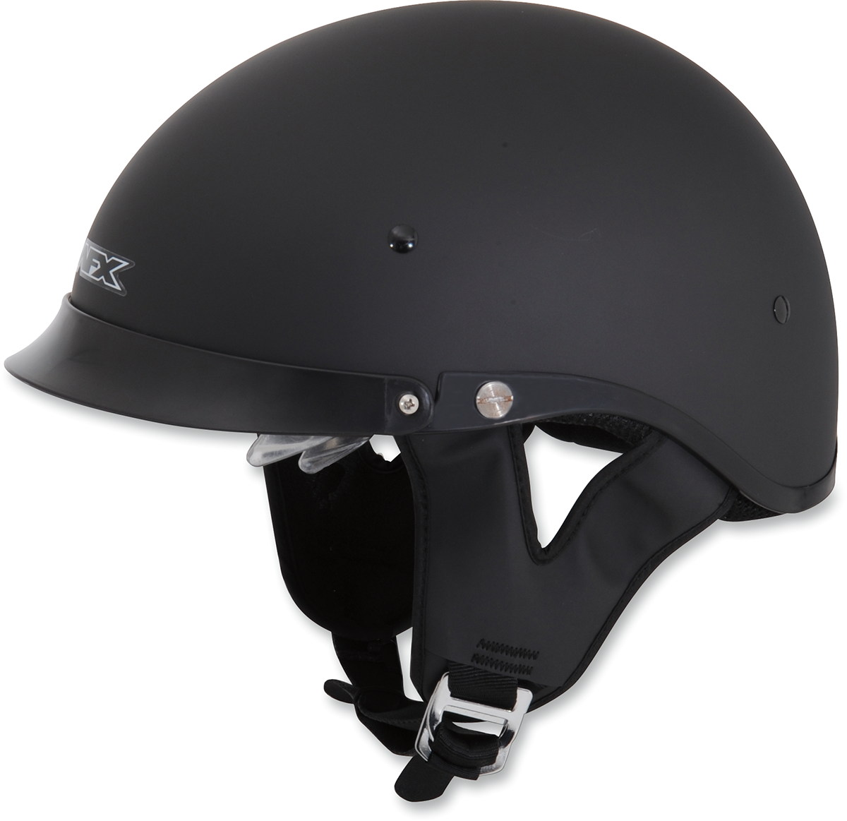 AFX FX-200 Motorcycle Helmet - Matte Black - Small 0103-0734