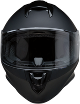 Z1R Youth Warrant Motorcycle Helmet - Flat Black - Medium 0102-0240