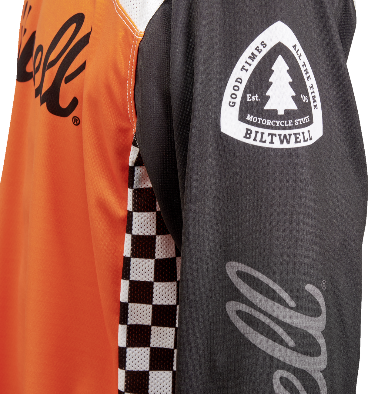 BILTWELL Good Times Jersey - Orange/Black - XL 8120-087-005