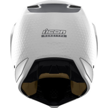 ICON Elsinore™ Motorcycle Helmet - Monotype - White - Large 0104-3311