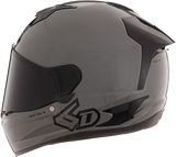 6D ATS-1R Motorcycle Helmet - Gloss Gray - Small 30-0975