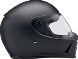 BILTWELL Lane Splitter Motorcycle Helmet - Flat Black - Medium 1004-201-503