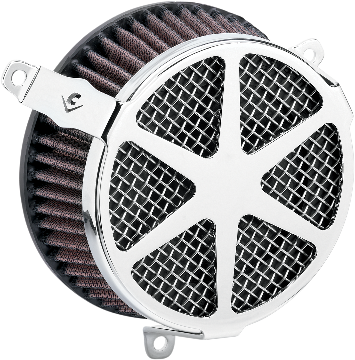 COBRA Air Filter - Spoke - Chrome 606-0100-04-SB