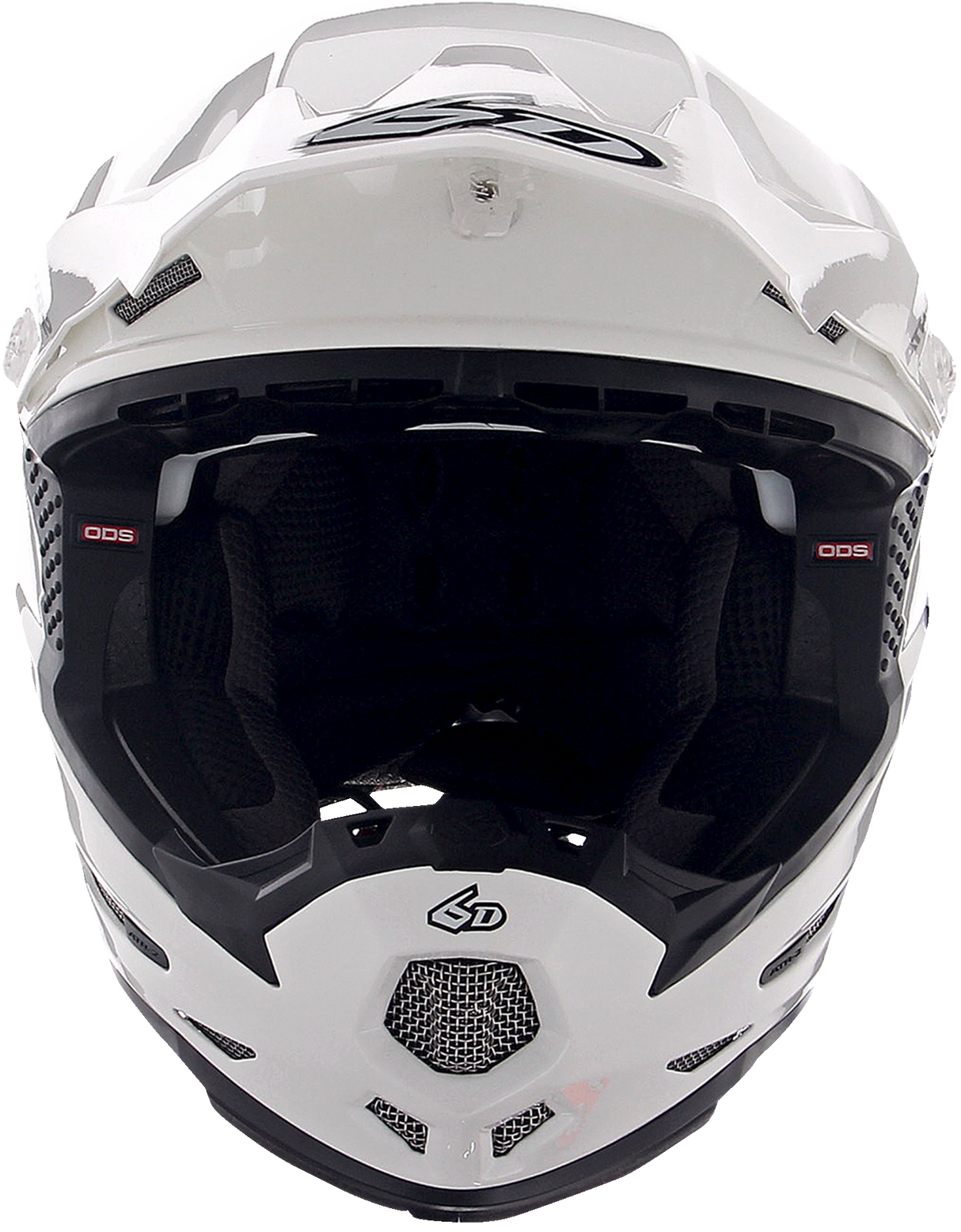 6D ATR-2 Motorcycle Helmet - Gloss White - Small 12-0525