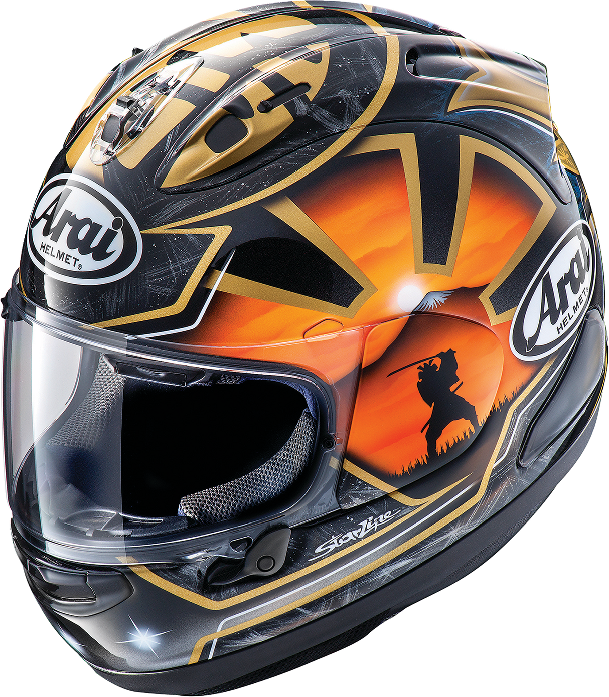 ARAI Corsair-X Motorcycle Helmet - Dani Samurai-2 - Black - XL 0101-15771