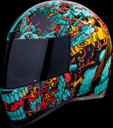 ICON Airform™ Motorcycle Helmet - Munchies - MIPS® - Blue - 3XL 10117046