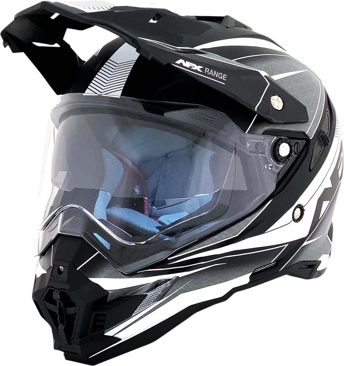 AFX FX-41 Motorcycle Helmet - Range - Matte Black - Medium 0140-0062