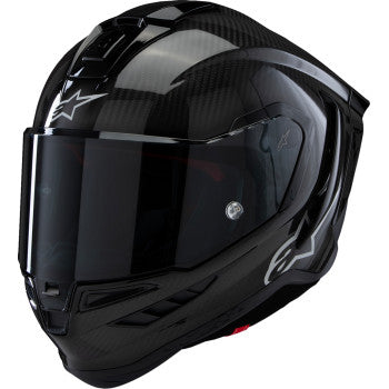 ALPINESTARS Supertech R10 Motorcycle Helmet - Solid - Carbon Black - Large 8200124-1902-L