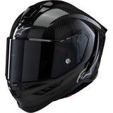 ALPINESTARS Supertech R10 Motorcycle Helmet - Solid - Carbon Black - Small 8200124-1902-S