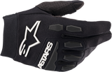 ALPINESTARS Youth Full Bore Gloves - Black - Large 3543622-10-L