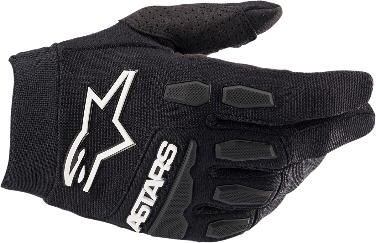 ALPINESTARS Youth Full Bore Gloves - Black - Small 3543622-10-S