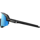 100%  Slendale Sunglasses - Matte Black - HiPER Blue  60057-00003