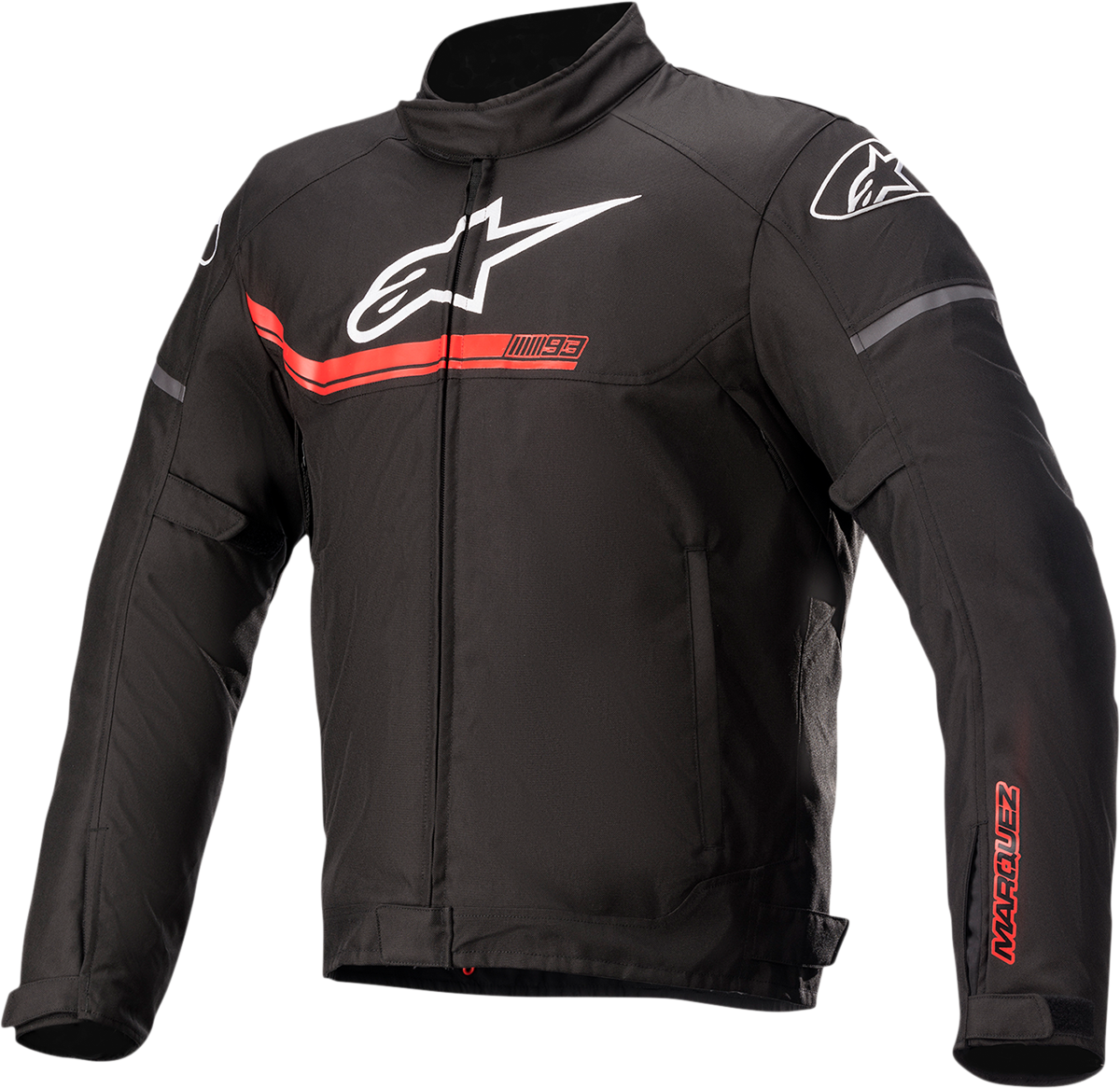 ALPINESTARS Austin Jacket - Black/Red - Medium 3200821-13-M