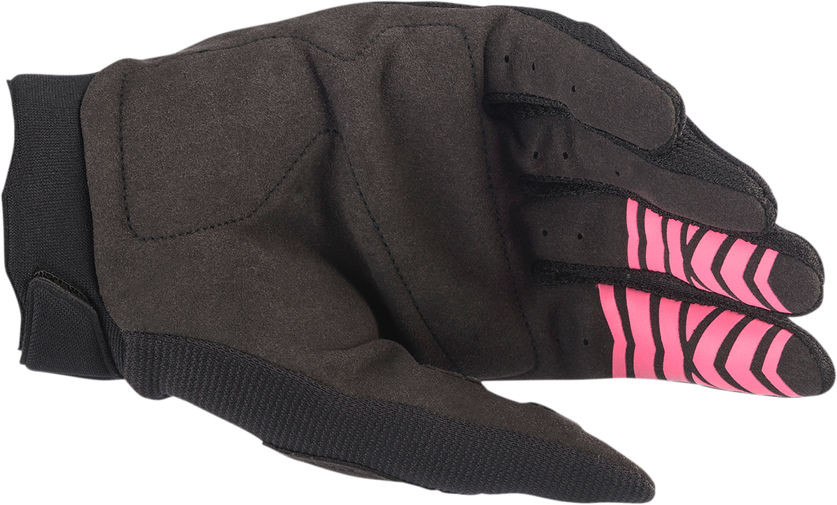 ALPINESTARS Women Stella Full Bore Gloves - Black/Fluo Pink - XL 3583622-1390-XL