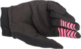 ALPINESTARS Women Stella Full Bore Gloves - Black/Fluo Pink - XL 3583622-1390-XL