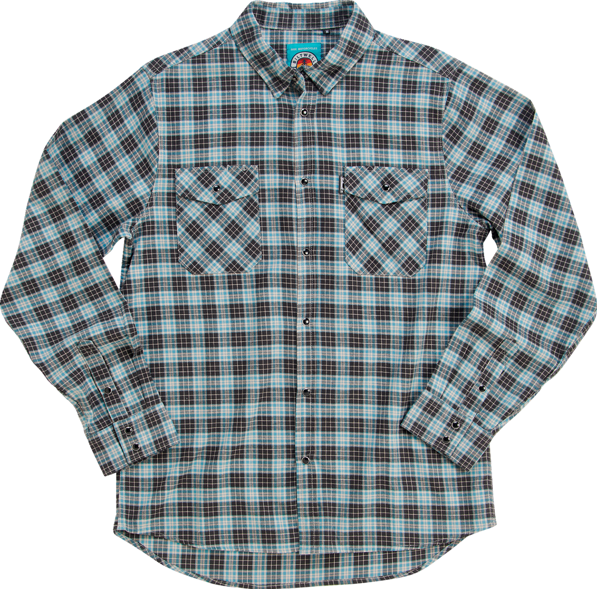 BILTWELL Pacific Flannel Shirt - Small 8145-069-002