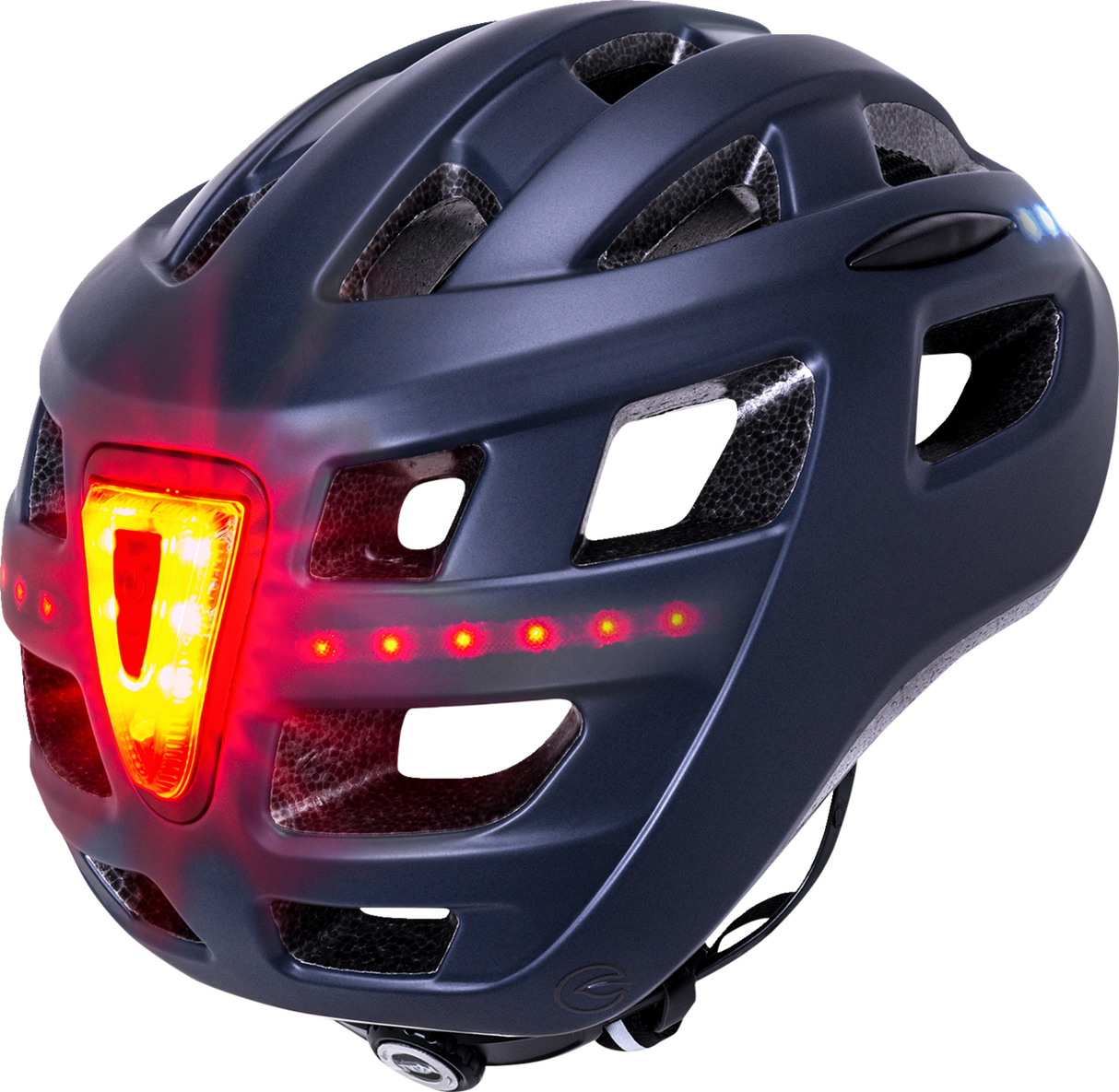 KALI Central Lit Bicycle Helmet - Matte Navy - S/M 0250521226