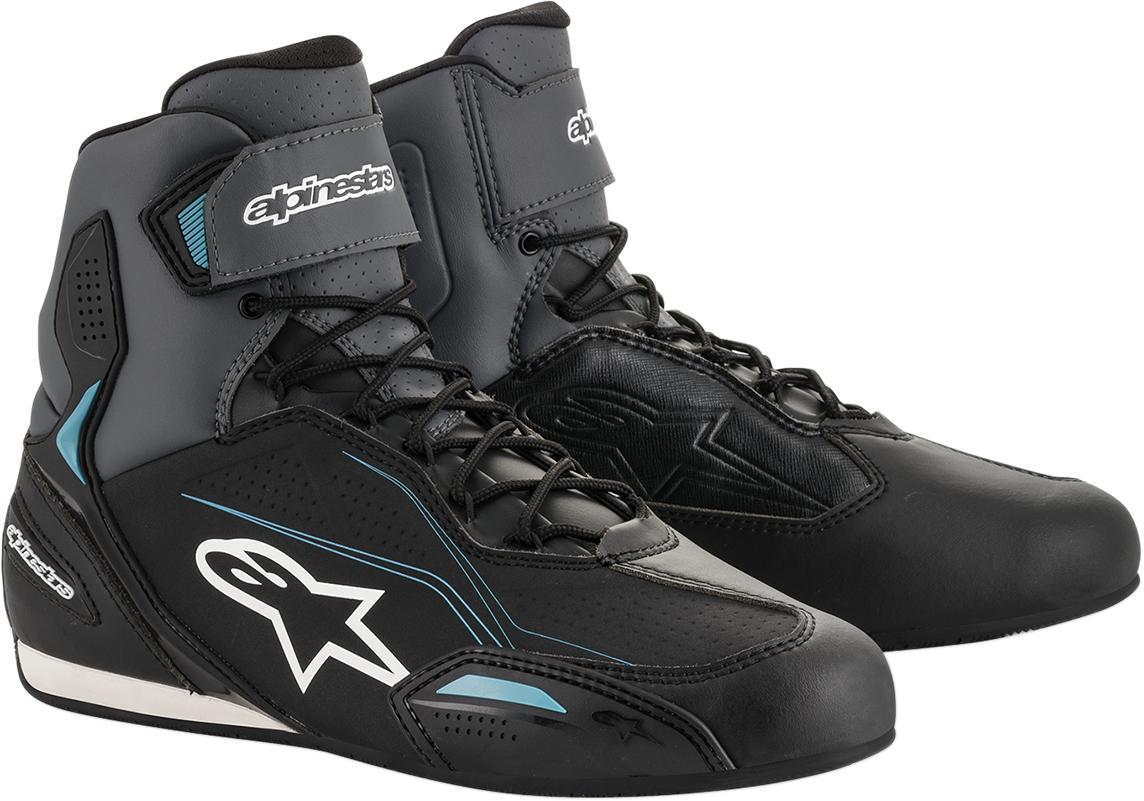 ALPINESTARS Women Stella Faster-3 Shoes - Black/Gray/Blue - US 8 251041911718