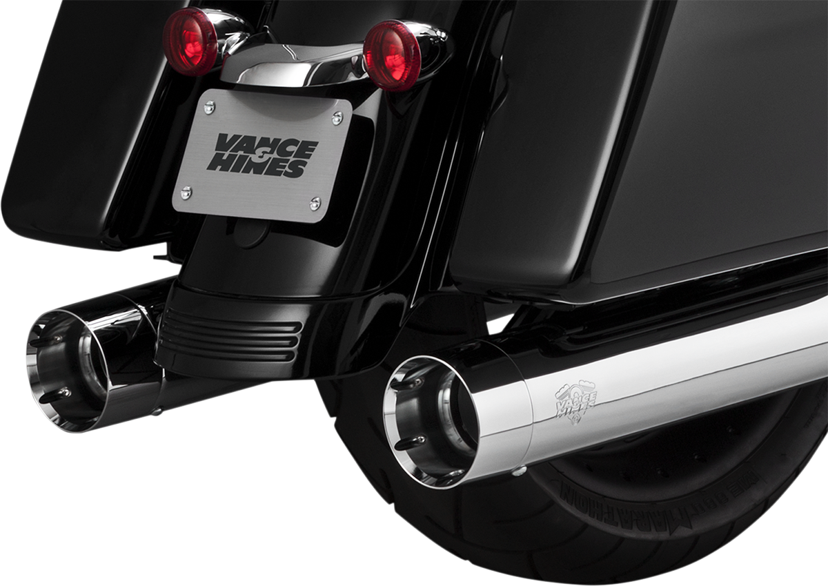 VANCE & HINES 4.5" Muffler - Chrome/Chrome - Titan 16650