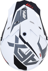 AFX FX-17 Motorcycle Helmet - Aced - Matte White/White - Medium 0110-6495