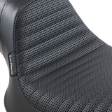 LE PERA Daytona Sport Seat - Basketweave/Pleated - Black L-541BWPT