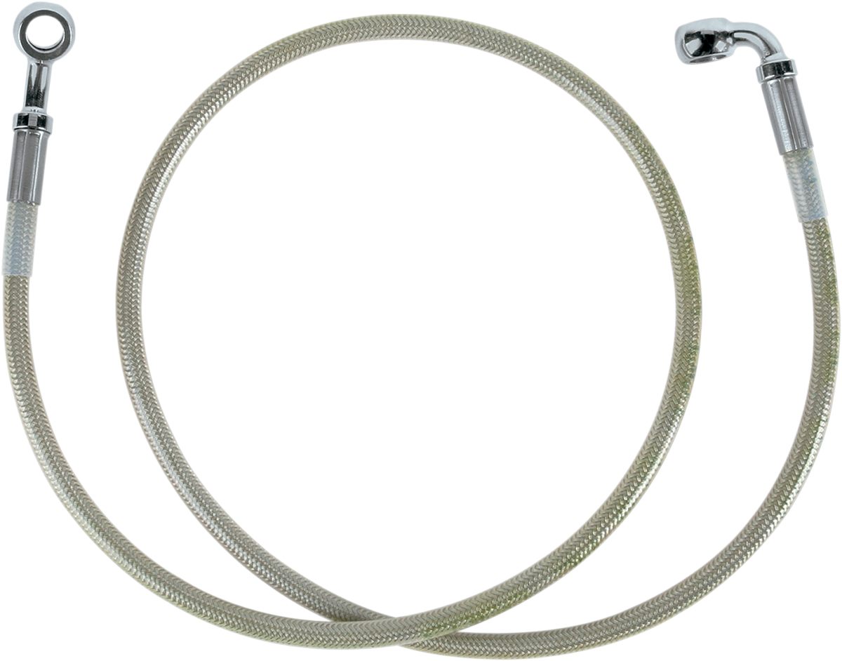 DRAG SPECIALTIES Brake Line - Front (Upper) - Stainless Steel 640311