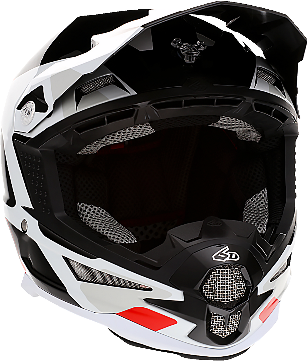 6D ATR-1 Motorcycle Helmet - Apex - Red - XS 10-4534