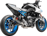 Suzuki GSX-8S 2023-2024, GSX-8R 2024 Exhaust, Akrapovic Racing Full System in Titanium and Carbon Fiber S-S8R1-EEC