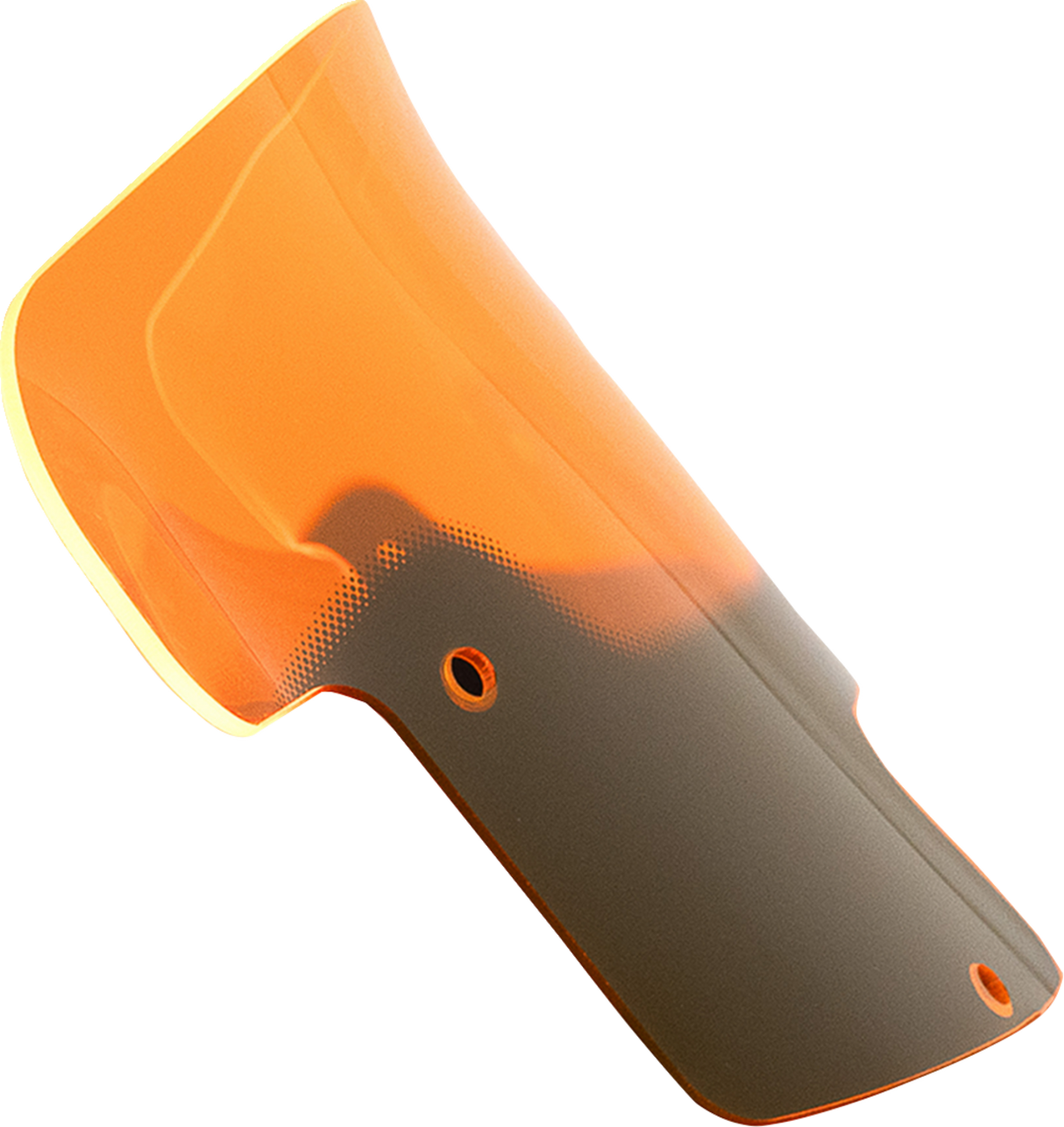 KLOCK WERKS Kolor Flare™ Windshield - 8" - Orange - Indian KWW-04-0619