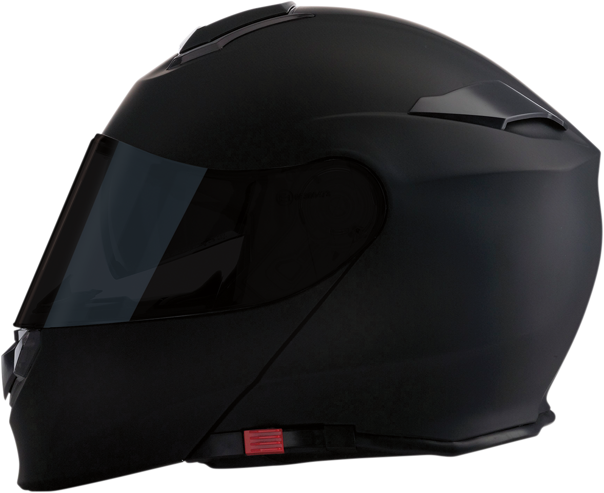 Z1R Solaris Motorcycle Helmet - Flat Black - Smoke - XS 0101-12844