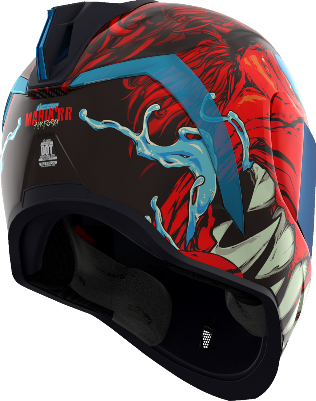 ICON Airform™ Motorcycle Helmet - Manik'RR - MIPS® - Red - Medium 0101-16934