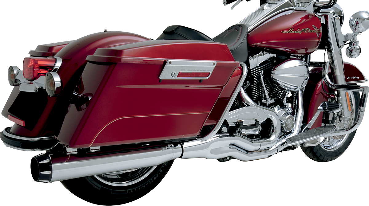 BASSANI XHAUST B1 2:1 Exhaust - Chrome FLH-777