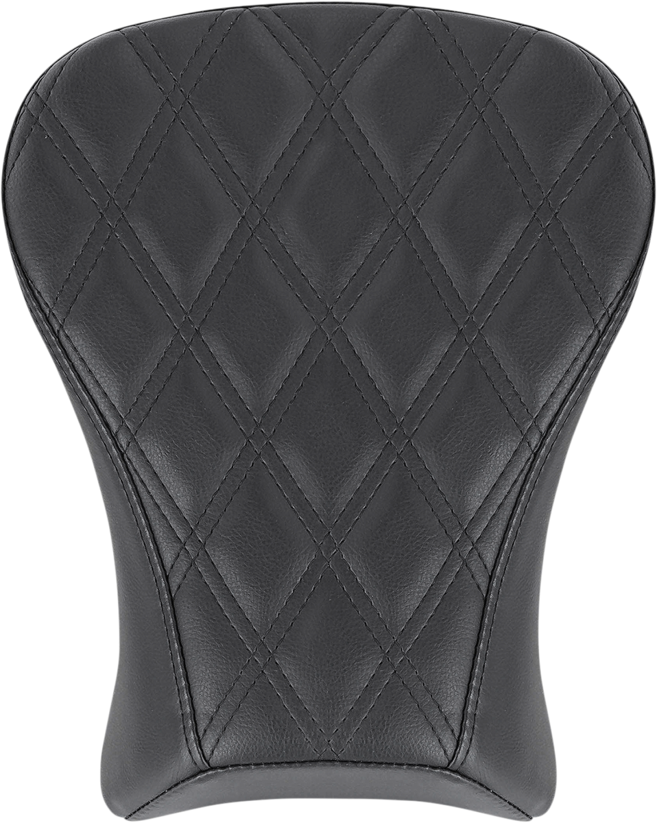 SADDLEMEN Renegade Pillion Pad - Touring - Lattice Stitched - Black - FLSB/FXLR '18-'23 818-29-012LS