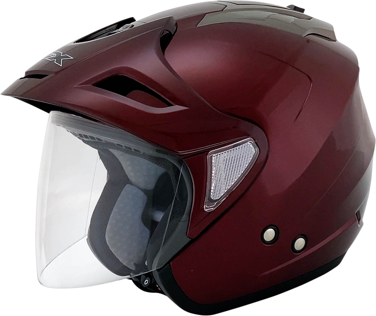 AFX FX-50 Motorcycle Helmet - Wine - Medium 0104-1389