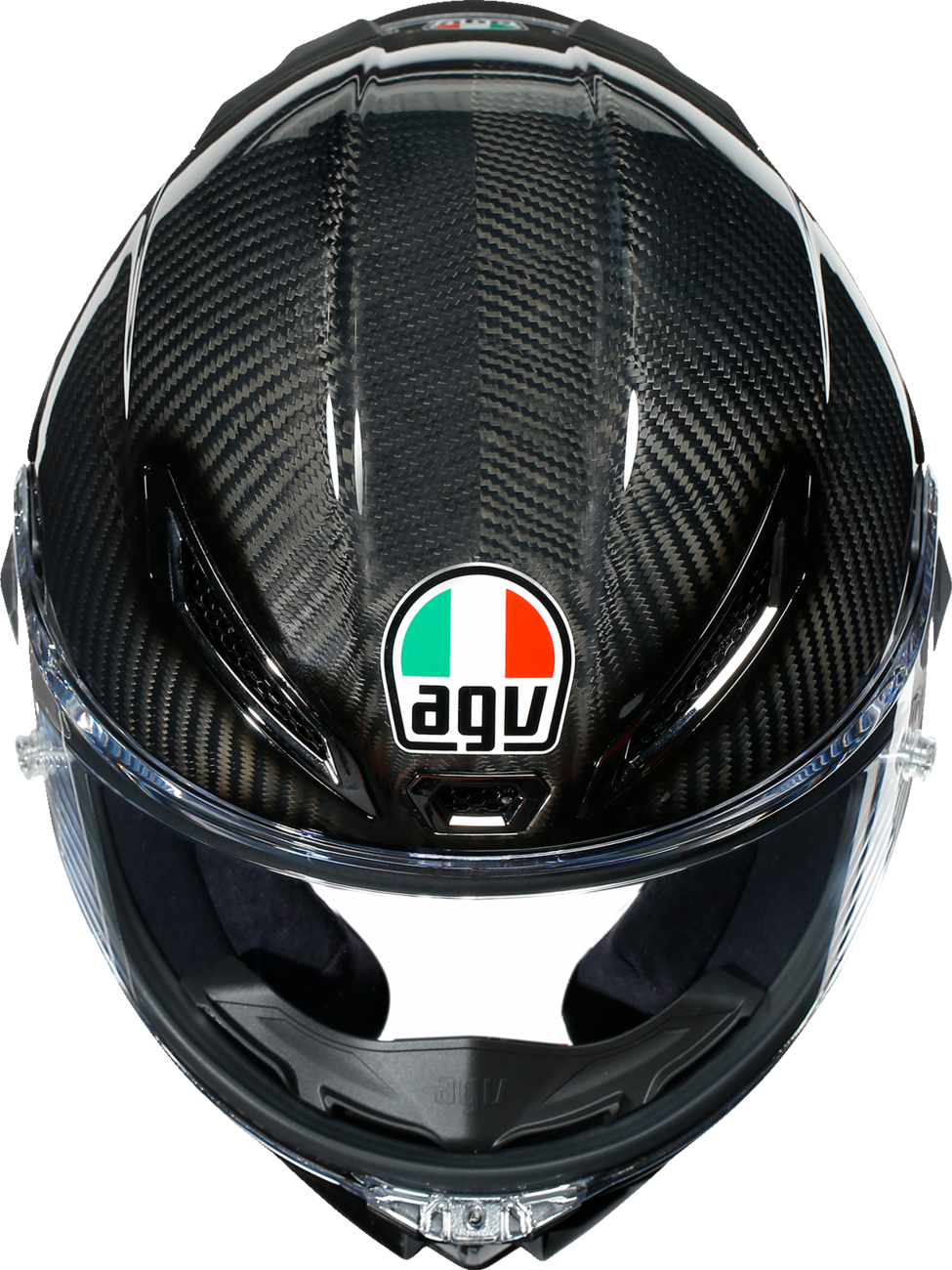 AGV Pista GP RR Motorcycle Helmet - Glossy Carbon - Large 2118356002008L