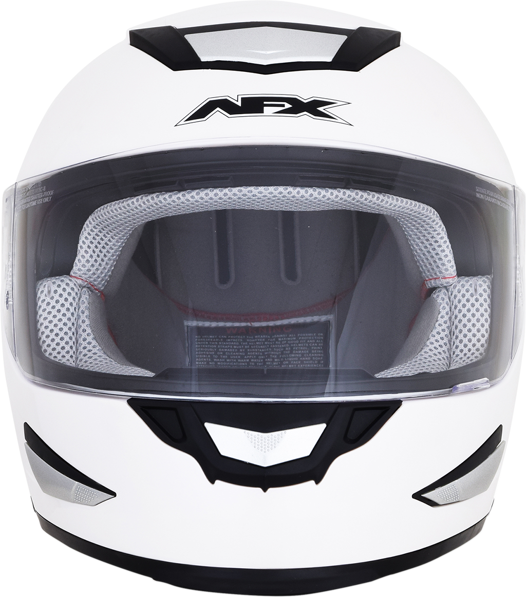 AFX FX-99 Motorcycle Helmet - Pearl White - Medium 0101-11079