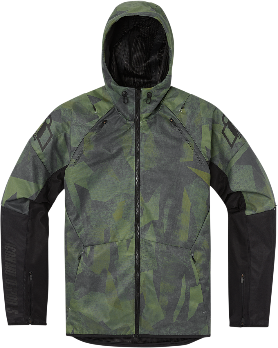 ICON Airform Battlescar™ Jacket - Green - 2XL 2820-5483