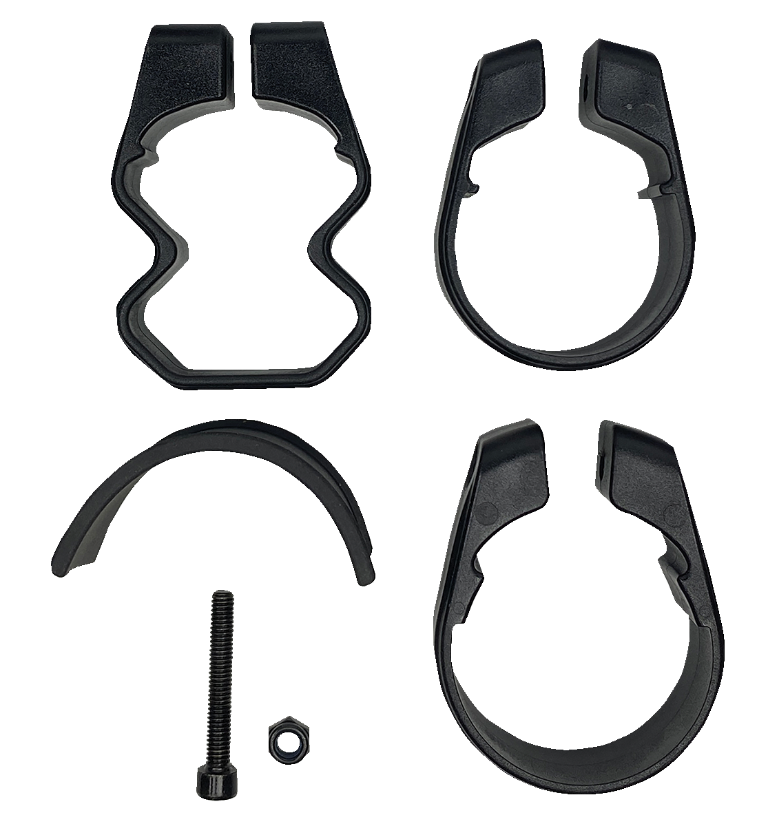 Espejo MOOSE UTILITY - Vista lateral - Octágono - Negro MUTVMIR-ES1-CCS 